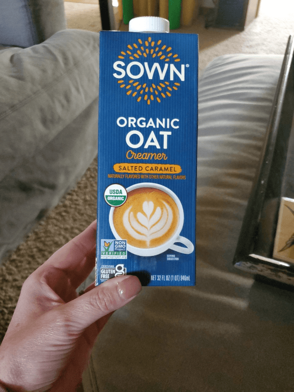Sown Organic Oat Creamer Salted Caramel