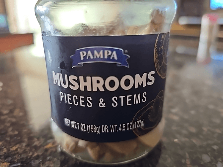 Pampa Mushrooms Pieces & Stems