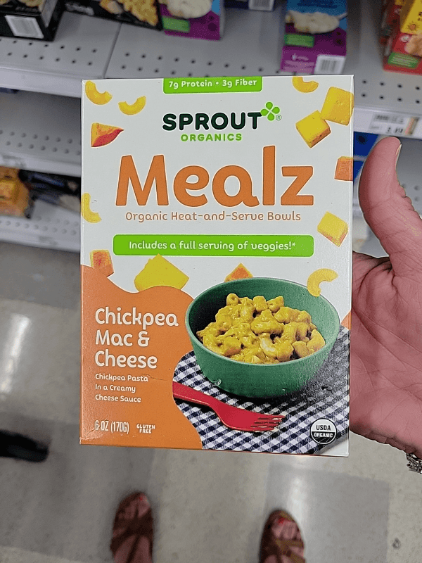 Sprout Organics Mealz Chickpea Mac & Cheese