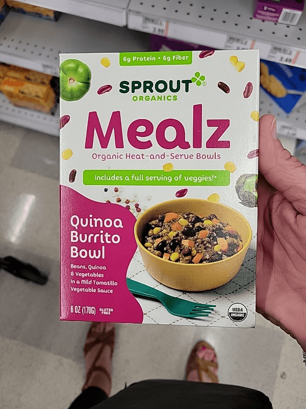 Sprout Organics Mealz Quinoa Burrito Bowl
