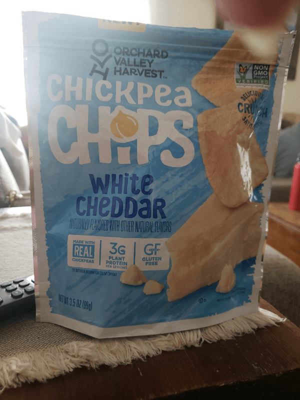 Orchard Valley Harvest White Cheddar Chickpea Chips