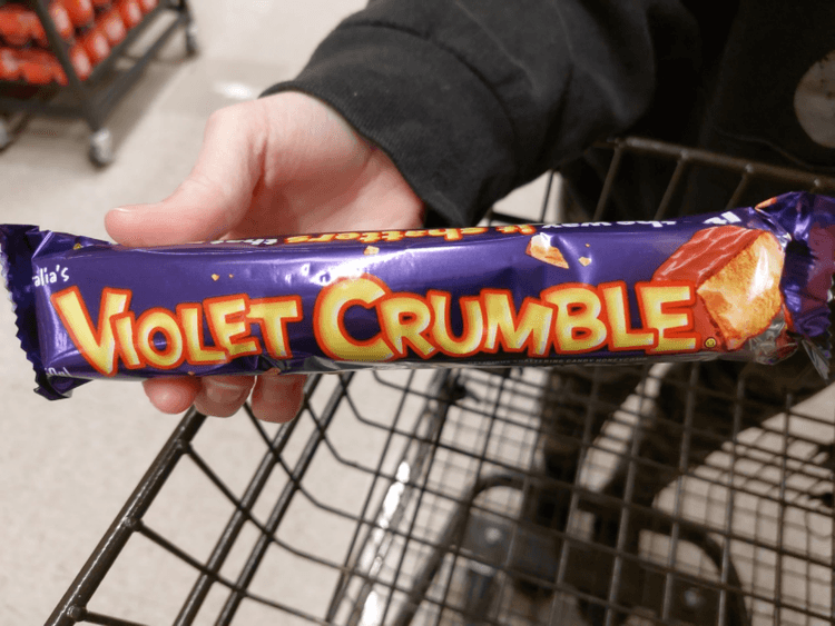 Violet Crumble Chocolate Bar