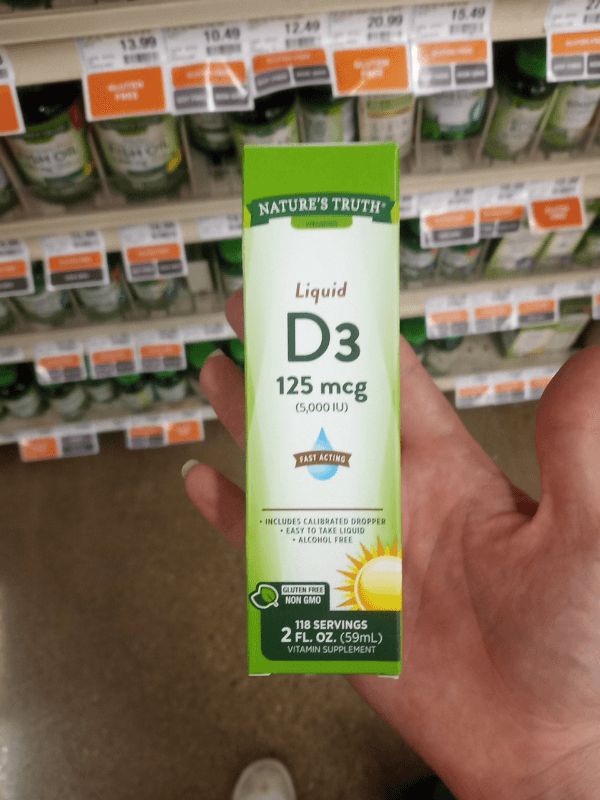 Nature'S Truth Vitamins Liquid D3 125 Mcg (5,000 Iu