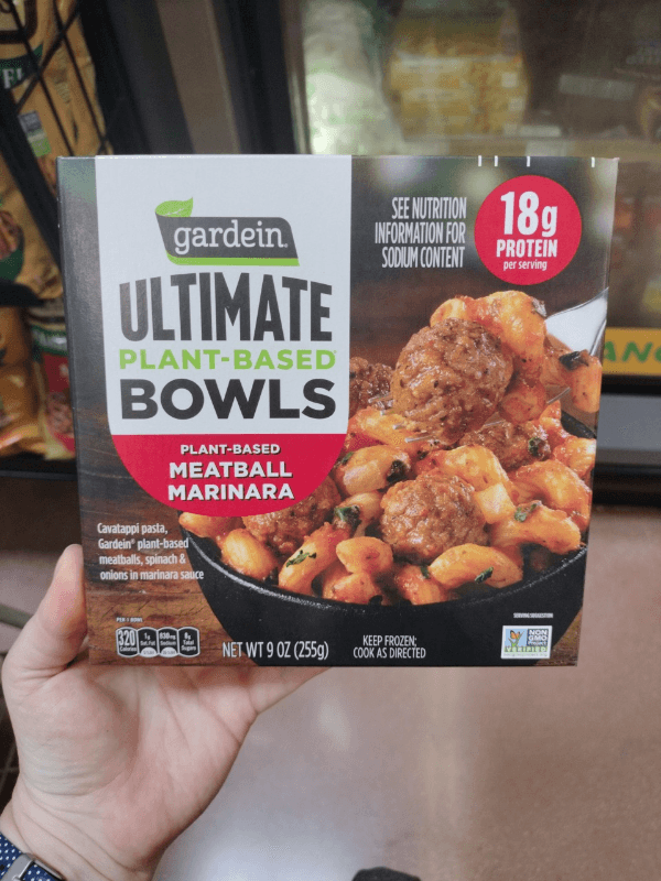 Gardein Ultimate Plant-Based Meatball Marinara Bowls