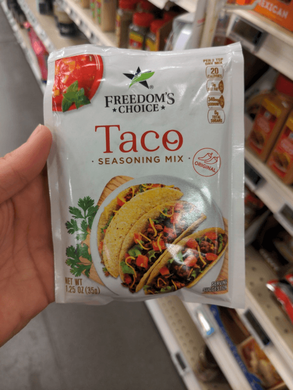 Freedom'S Choice Taco Seasoning Mix