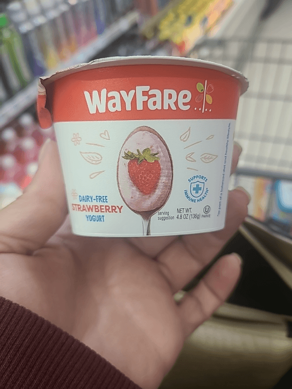 Wayfare Dairy-Free Strawberry Yogurt