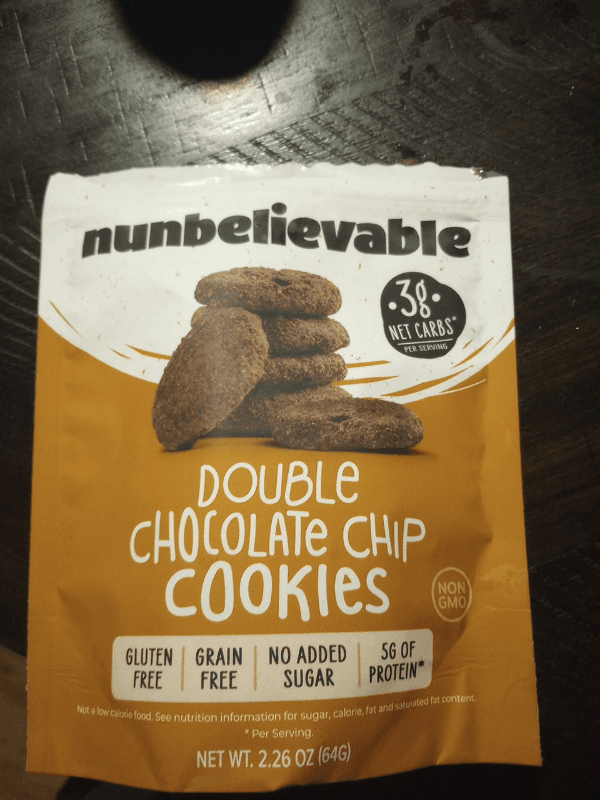 Nunbelievable Double Chocolate Chip Cookies