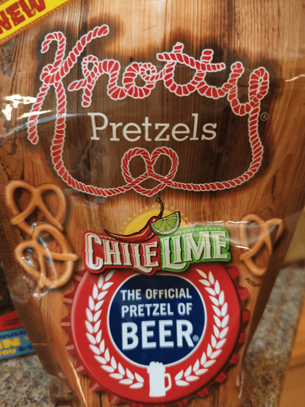 Knotty Snacks Chile Lime Pretzels