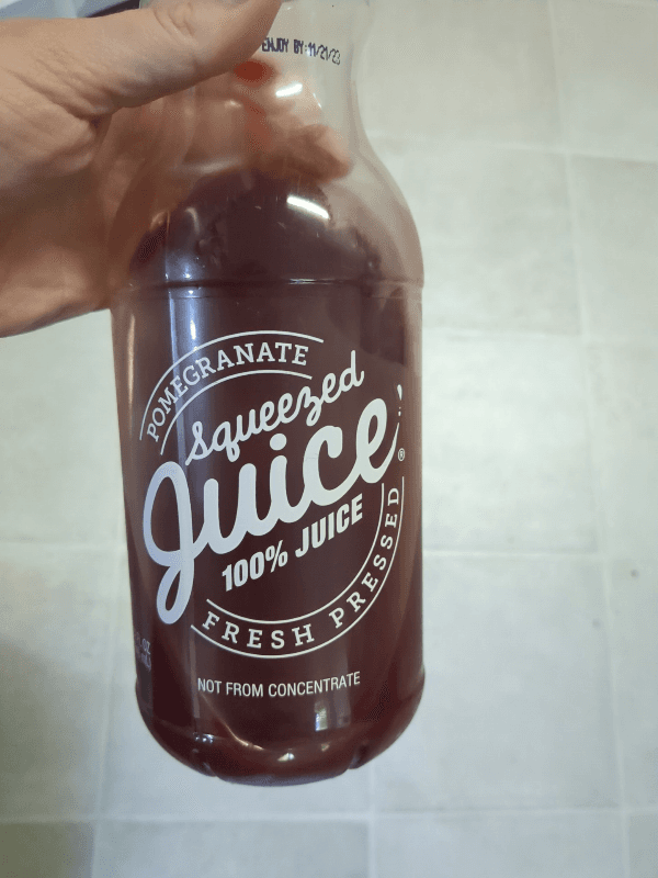 Squeezed Juice Pomegranate Fresh Pressed