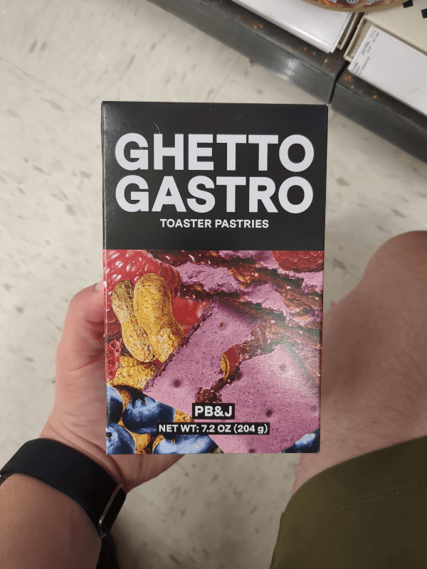 Ghetto Gastro Toaster Pastries Pb&J (Peanut Butter & Jelly
