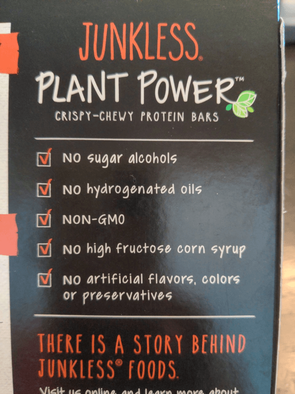 Junkless Plant Power Crispy-Chewy Protein Bars