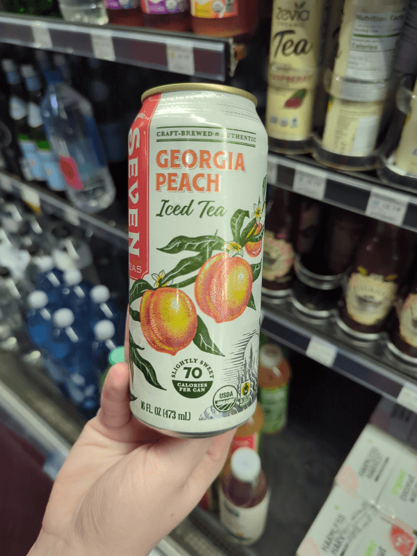 Seven Teas Georgia Peach Iced Tea