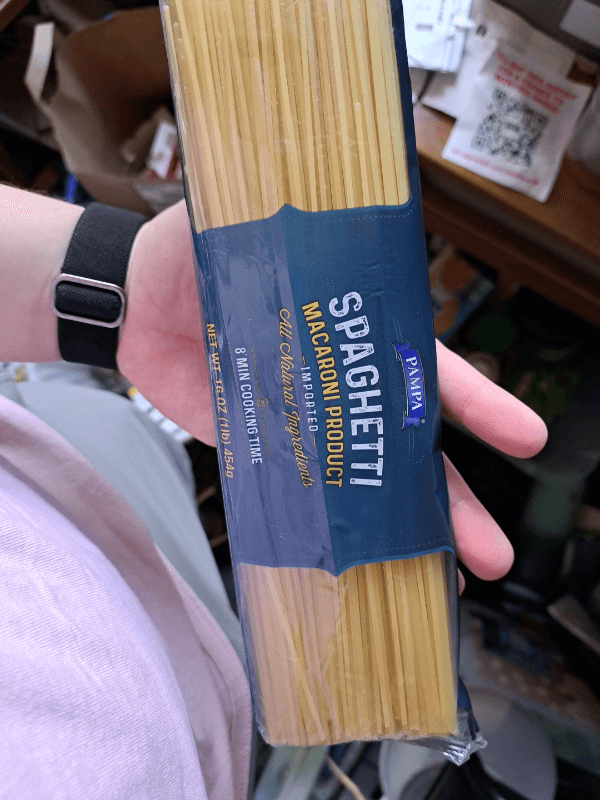 Pampa Spaghetti Macaroni Product