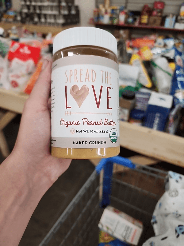 Spread The Love Organic Peanut Butter Naked Crunch