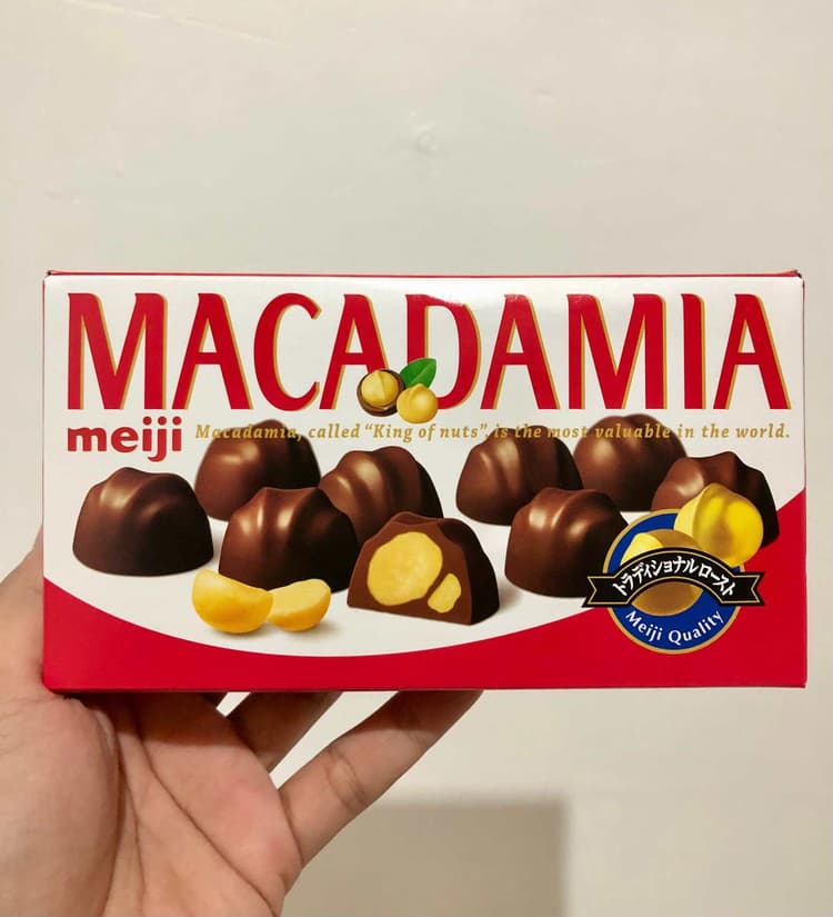 Meiji Macadamia Chocolate
