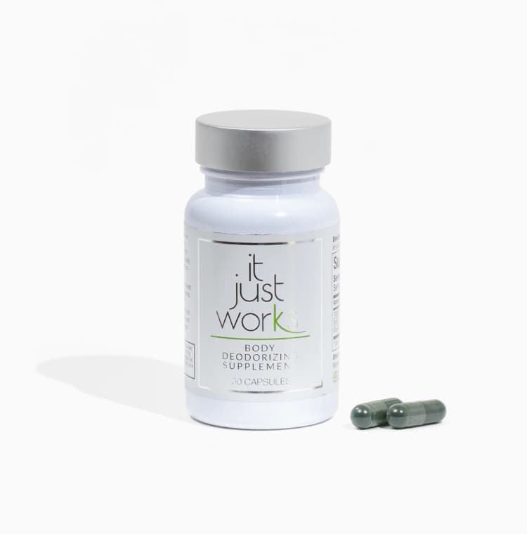 It Just Works Body Deodorizing Supplement 30 Capsules