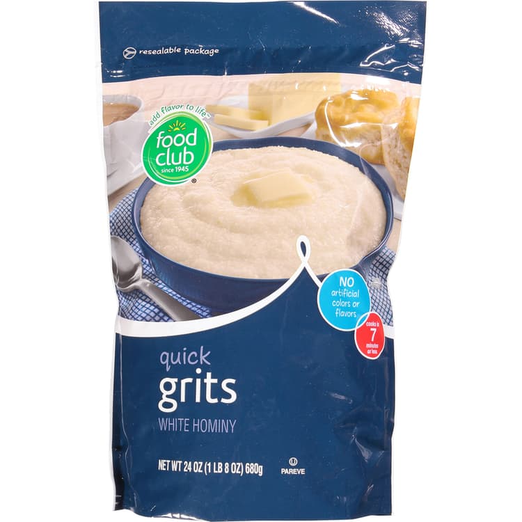Food Club Quick Grits White Hominy