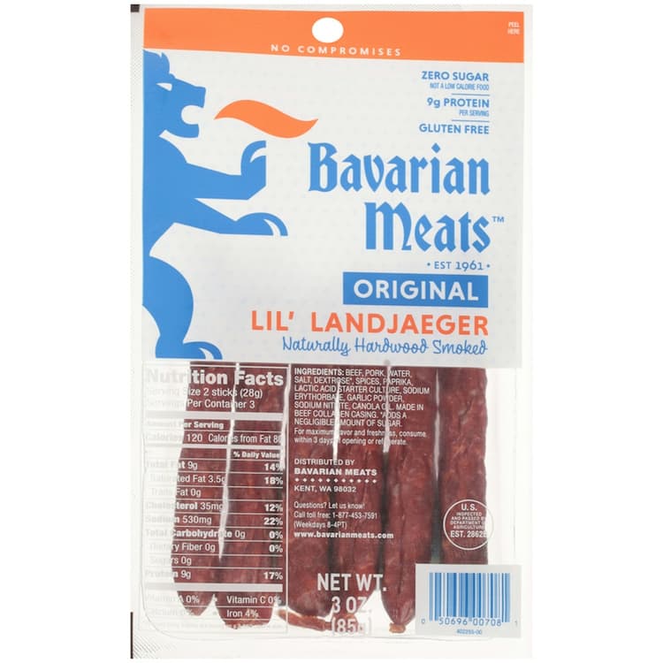 Bavarian Meats Lil' Landjaeger, Original