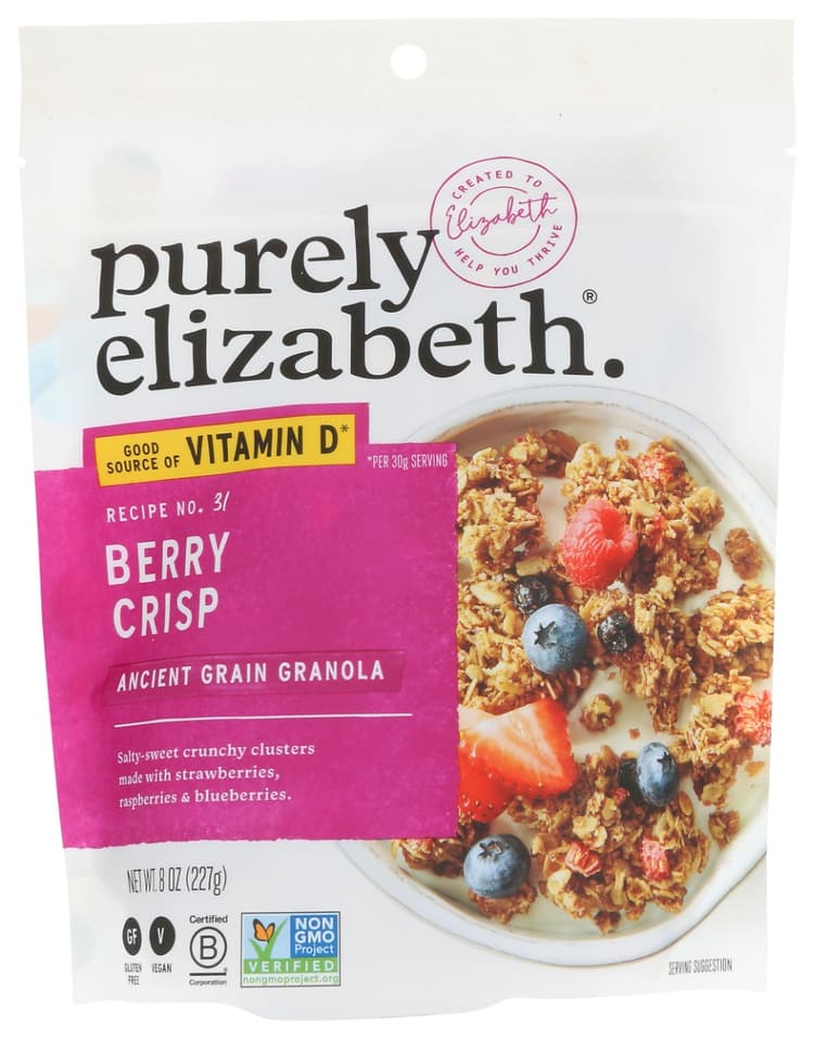 Purely Elizabeth Berry Crisp Ancient Grain Granola