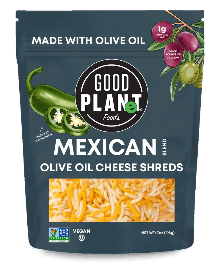 Good Planet Foods Mexican Blend Olive Oil Cheese Shreds