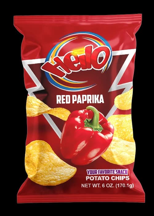 Heilo Red Paprika Potato Chips