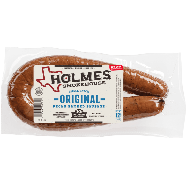Holmes Smokehouse Pecan Smoked Original Sausage Ring