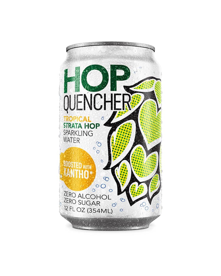 Worthy Brewing Hop Quencher Tropical Strata Hop Sparkling Water