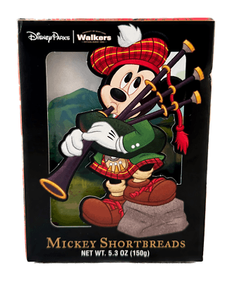 Disney Parks Walkers Mickey Shortbreads