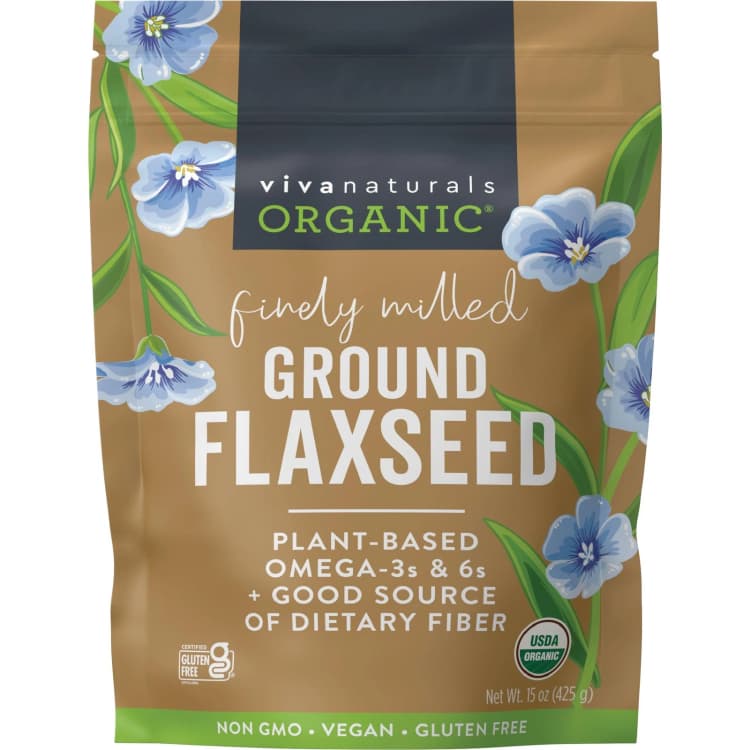 Viva Naturals Organic Finely Milled Ground Flaxseed