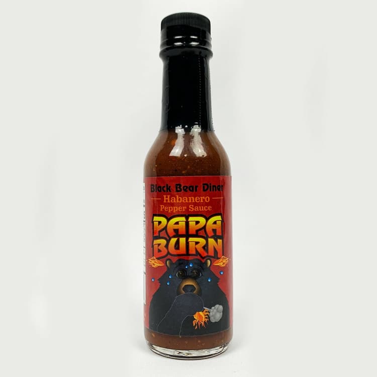 Black Bear Diner Papa Burn Habanero Pepper Sauce