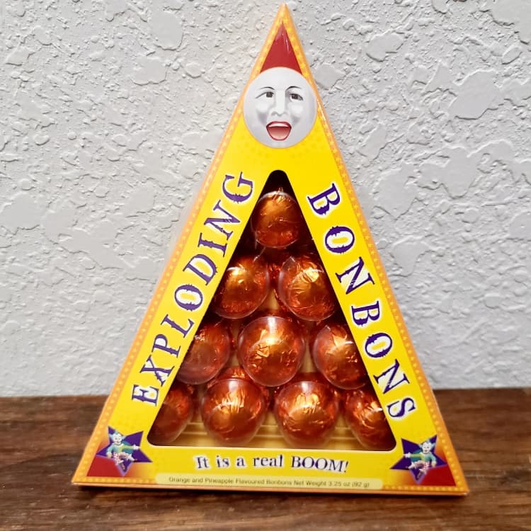 Exploding Bonbons Orange & Pineapple Flavoured