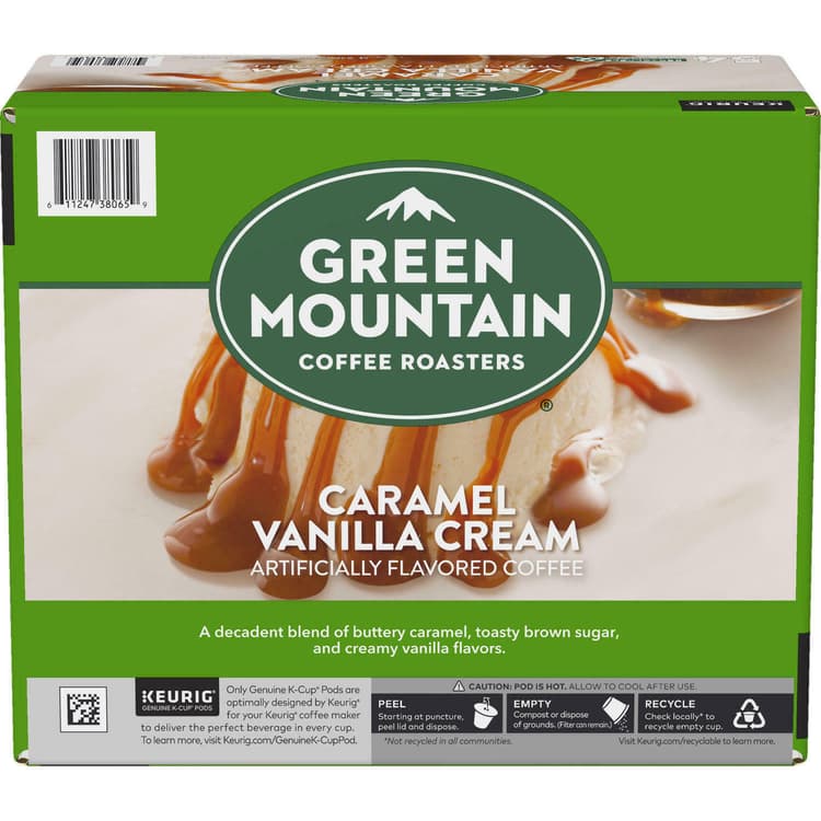 Green Mountain Coffee Roasters Caramel Vanilla Cream Flavored Coffee