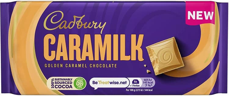 Cadbury Caramilk Golden Caramel Chocolate