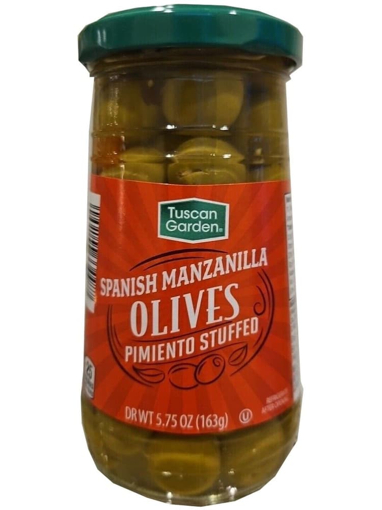 Tuscan Garden Spanish Manzanilla Pimiento Stuffed Olives