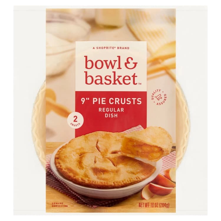 Bowl & Basket Regular Dish 9" Pie Crusts