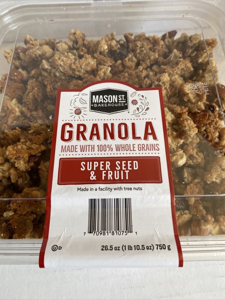 Mason St. Bakehouse Super Seed & Fruit Granola