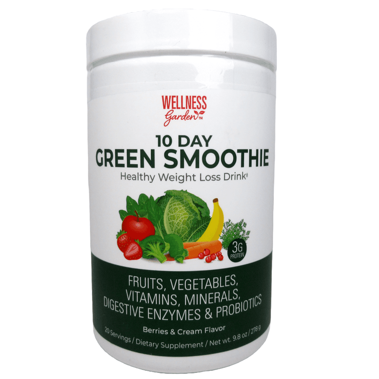 Wellness Garden 10 Day Green Smoothie Berries & Cream Flavor