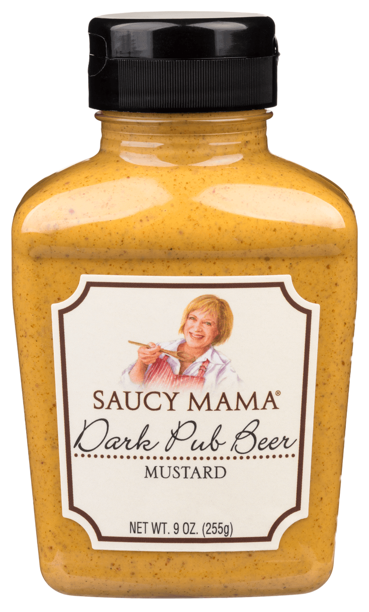 Saucy Mama Dark Pub Beer Mustard