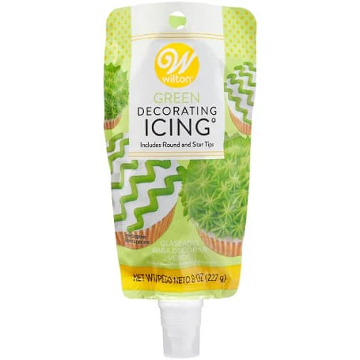 Wilton Green Decorating Icing Pouch With Tips