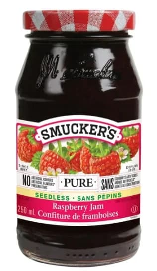 Smucker'S Pure Seedless Raspberry Jam