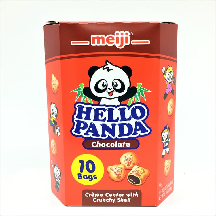 Meiji Hello Panda Chocolate, 10 Bags