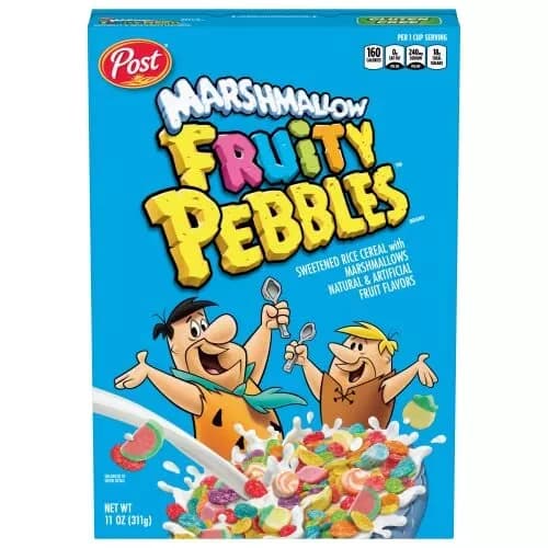 Is it Mediterranean Diet Friendly? Post Fruity Pebbles Gluten Free Breakfast Cereal With Marshmallows