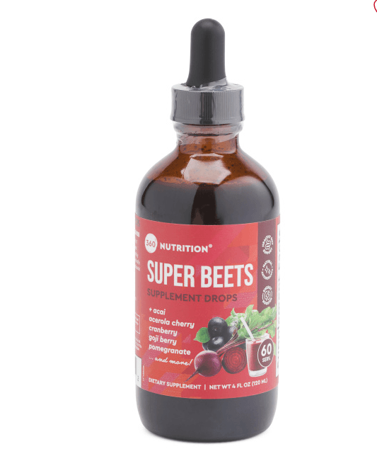 360 Nutrition Super Beets Supplement Drops