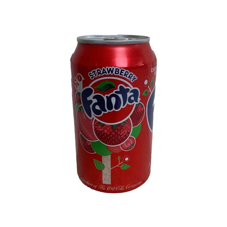 Fanta Strawberry Flavored Soda