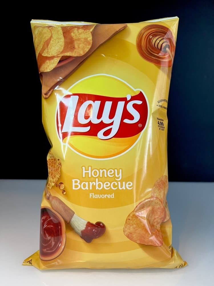 Lays Potato Chips Honey Barbecue