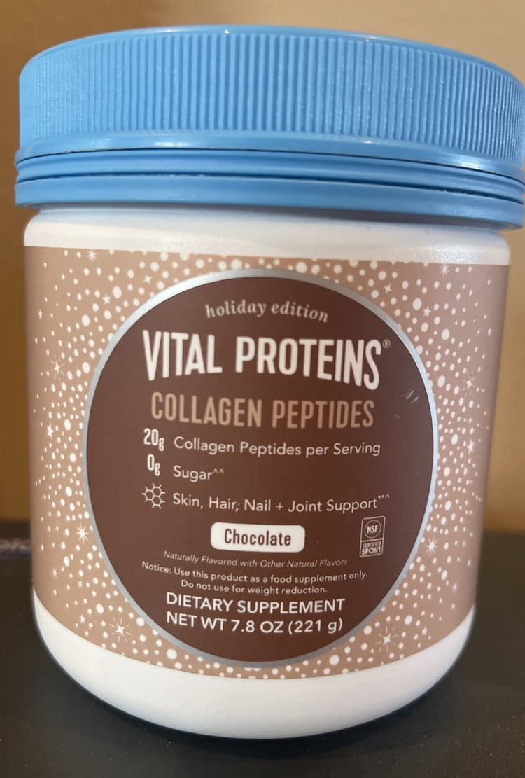 Vital Proteins Holiday Edition Chocolate Collagen Peptides