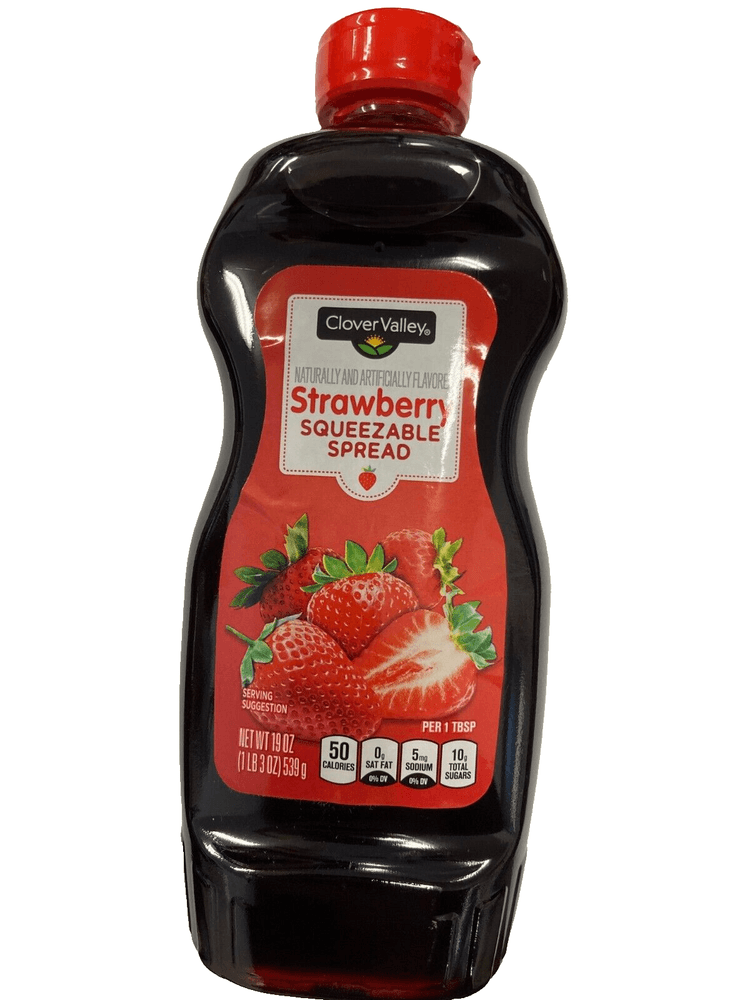 Clover Valley Strawberry Squeezable Spread