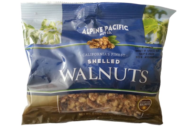 Alpine Pacific Nut Co. Shelled Walnuts