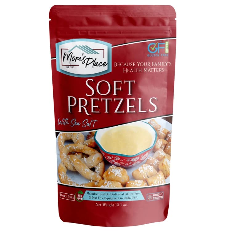 Mom'S Place Soft Pretzel With Sea Salt