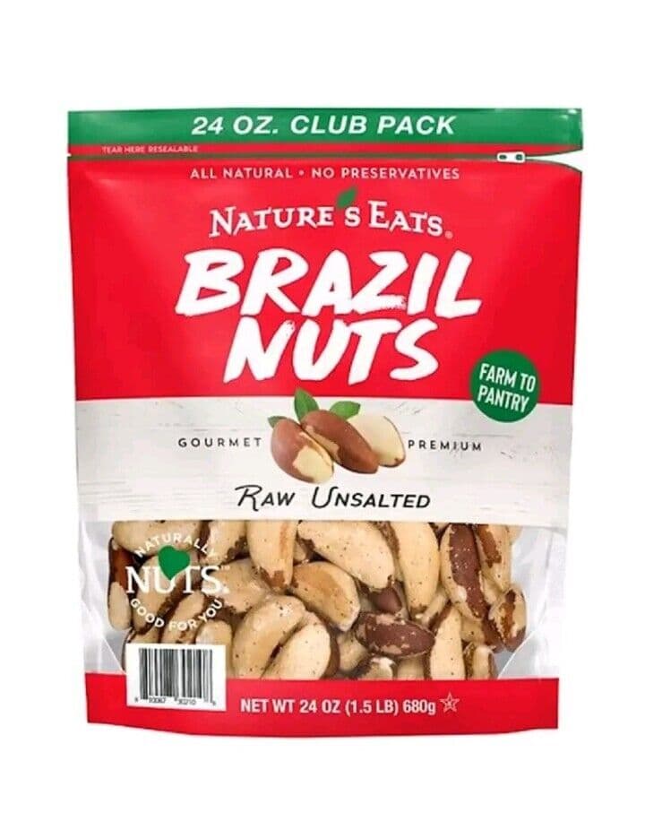 Nature'S Eats Raw Unsalted Brazil Nuts